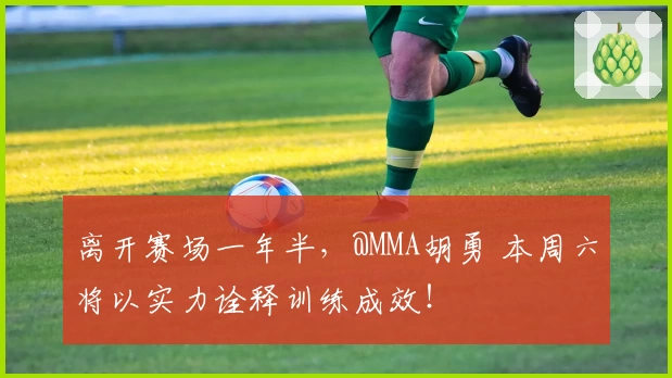 离开赛场一年半，@MMA胡勇 本周六将以实力诠释训练成效！