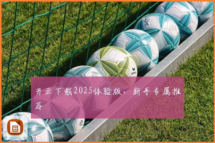 开云下载2025体验版，新手专属推荐